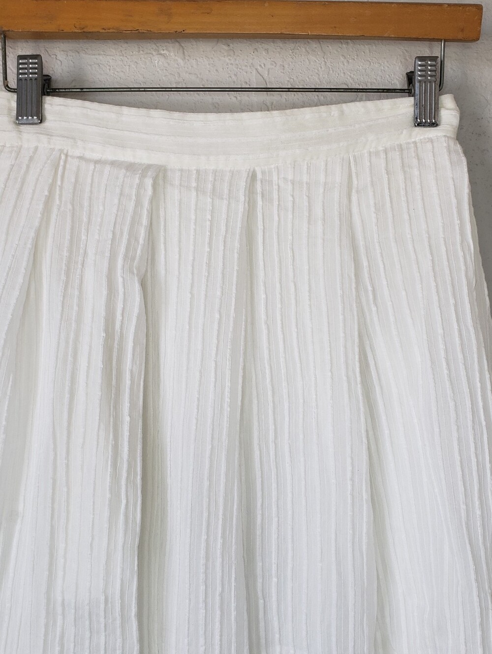 ERDEM White Pleated Maxi Skirt - Picture 2 of 13